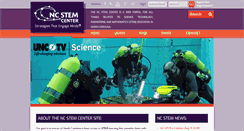 Desktop Screenshot of ncstemcenter.org